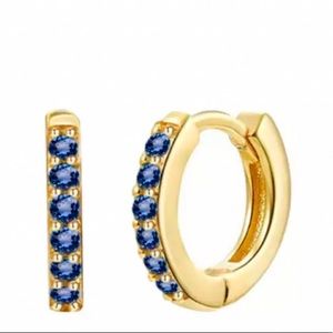 Small Huggie Hoop Earrings • Gift for her